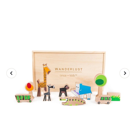 Wanderlust Safari Themed Blocks - Eco-Friendly Adventure Playset - Picture 2 of 10